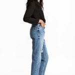 Straight Ankle High Jeans