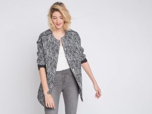 Manteau Jacquard